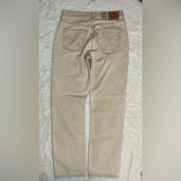 Levi's 501 Beige Jeans - Picture 10 of 10